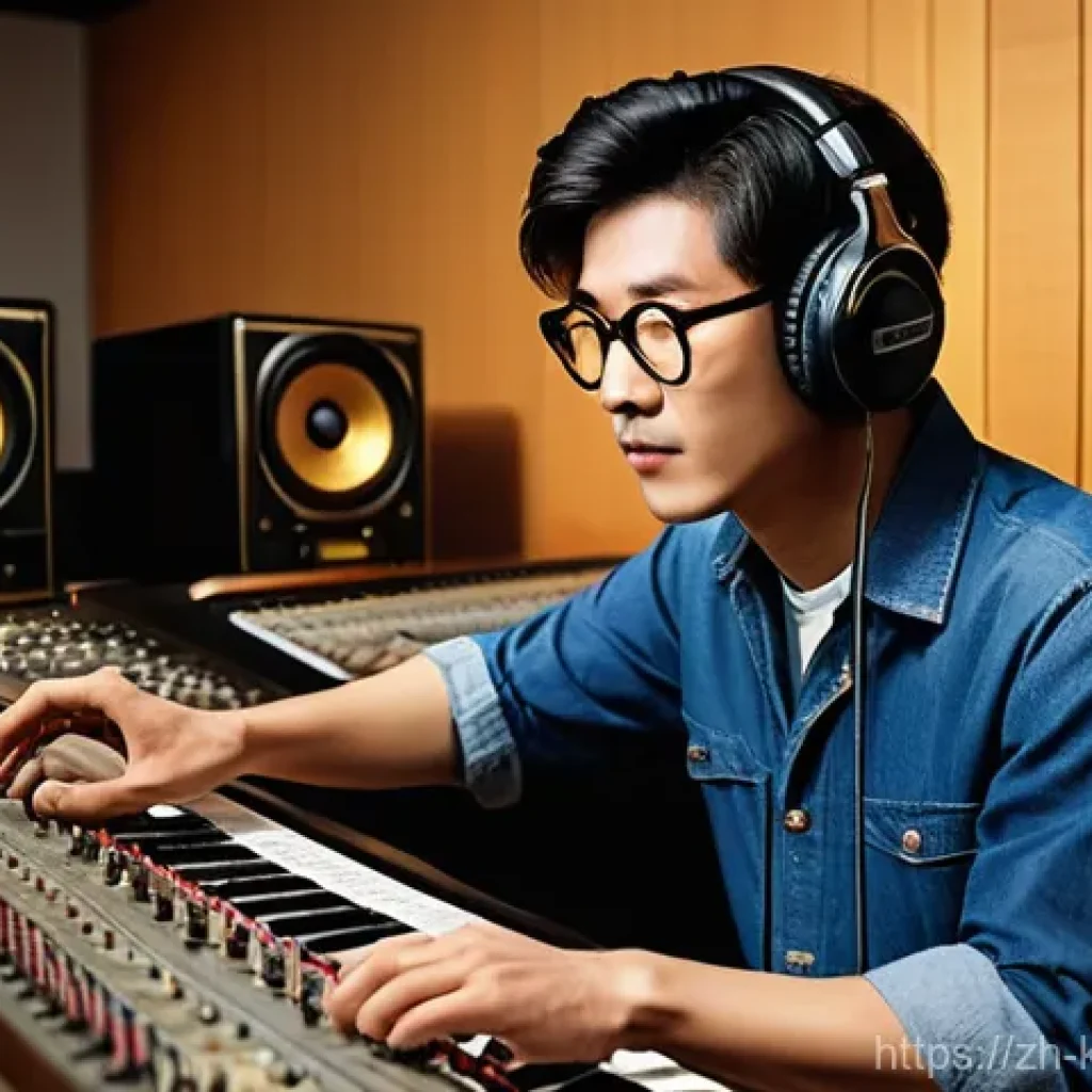 이상민 개그 도전기 - **A dynamic portrayal of Lee Sang-min as a brilliant music producer in the 1990s.** He is in a vibra...