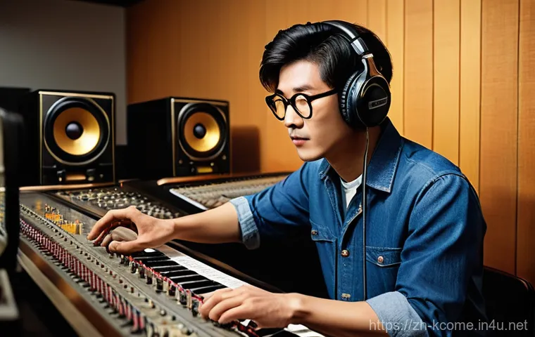 이상민 개그 도전기 - **A dynamic portrayal of Lee Sang-min as a brilliant music producer in the 1990s.** He is in a vibra...